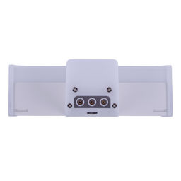 ULO-N11X-12W/6500K IP40 WHITE Светильник светодиодный X-образный. Белый свет (6500K). 1200Лм. Алюминий. Цвет белый. TM Uniel