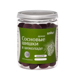 Драже Сосновые шишки в шоколаде 100 г Алфит 6935  фото 2