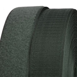 Лента липучка 50мм пришивная TBY хаки F328 уп.25м пара