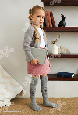 Гольфы детские из монгольской шерсти (арт. 02114) - Тод оймс ххк фото 9