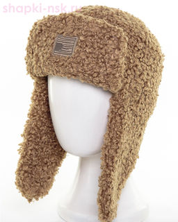 Руна модерн шеврон барашек королевский Ушанка женская (56-59)