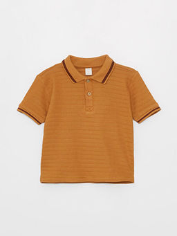Polo Yaka K?sa Kollu Erkek Bebek Ti??rt