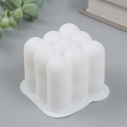 Молд силикононовый «Куб из шаров» 6 х 7,5 х 6 см