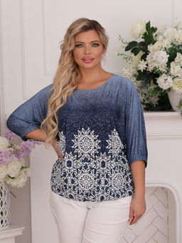 Джемпер М4-5476/1 - Wisell фото 8