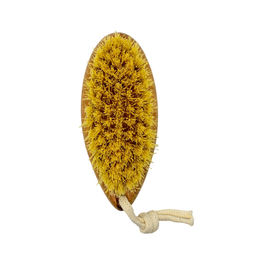 Щётка для сухого массажа натуральное волокно Тампико M компакт овальная, 13.5 см 7935549
