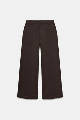 PANTAL?N INTERLOCK / Chocolate - Zara фото 9