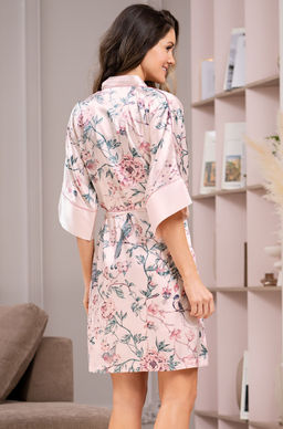 Короткий запашной халат Mia-Amore  фото 2