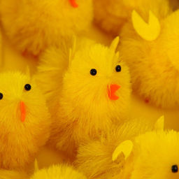 Фигурка пасхальная «Цыпа пушистая», набор 15 шт., 7.5×5×5 см