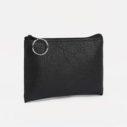 Кошелёк на молнии, цвет чёрный