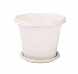 Горшок цветочный "Эконом" 2 л с поддоном арт.А (М7254), (М6601)