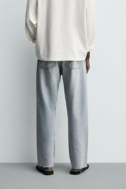 JEANS STRAIGHT FIT / Azul claro - Zara фото 3