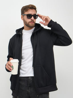 Толстовка муж. Дэнди 3-х нитка начес черный