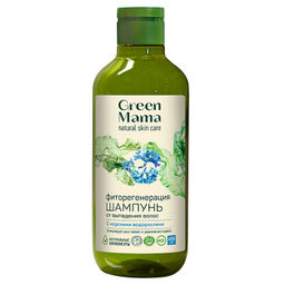 Green Mama Шампунь "Фиторегенерация" от выпадения волос с морскими водорослями 400мл