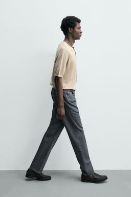 JEANS STRAIGHT FIT / Gris - Zara фото 6