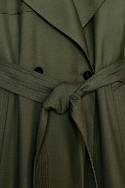 ZW COLLECTION LIMITED EDITION OVERSIZE TRENCH COAT - Zara фото 13