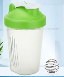 Бутылка/Шейкер SMALLHERO SHS-400 зелёная, для спортивного питания 400ML/уп80