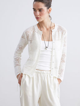 Bisiklet Yaka Ajurlu Kad?n Triko H?rka