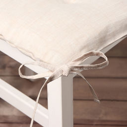 Подушка на стул SL HOME Gloomy, 42×42 см, бежевая