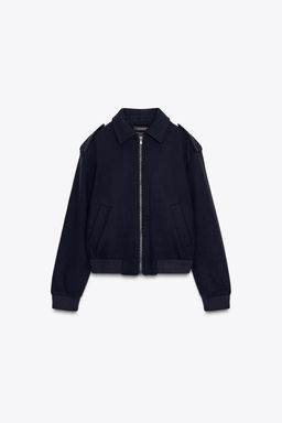 ZW COLLECTION WOOL JACKET - Zara фото 4