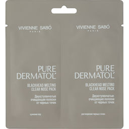 Vivienne Sabo Pure Dermatol Очищающие полоски от черных точек 2 шт