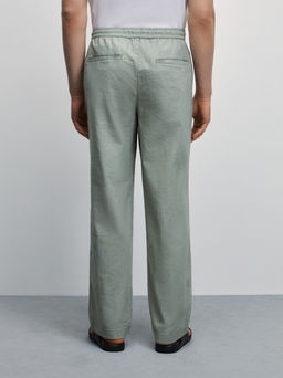 Льняные брюки / Zarina  фото 4