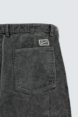 PANTAL?N CARROT FIT PANA / Gris oscuro - Zara фото 9