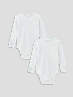 Bisiklet Yaka Basic Erkek Bebek ??t??tl? Body 2li