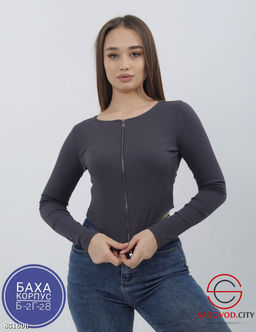 Кофта женская с двойным замком