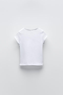 RHINESTONE T-SHIRT - Zara фото 3