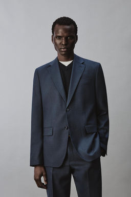 BLAZER TRAJE CUADROS / Azul - Zara фото 2
