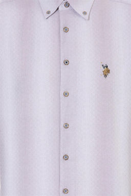 U. S. Polo Assn Мужская серая рубашка с длинным рукавом - U.s. polo assn фото 12