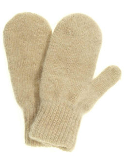 Варежки женские однотонные 3008-2