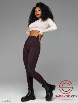 Лосины женские внутри с мехом