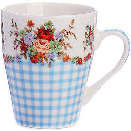 25977 Кружка 340мл Цветы (мин. 4шт)LR(х36) - Mayer&boch фото 4