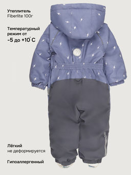 Комбинезон 8м0526 деним/серый