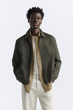 100% LINEN JACKET - Zara фото 11