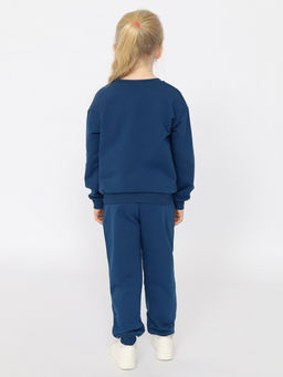 CRB wear/CSKG 90238-41-395 Комплект для девочки (джемпер, брюки),темно-синий/Ex.Cherubino фото 5