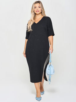 Платье 0349-1п тёмно-синий - Dora фото 86