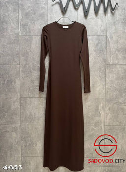 Платье скимс с обработанными швами