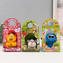 Растущий подарок травка «Травянчик. Зверёныши», фигурка для выращивания, МИКС