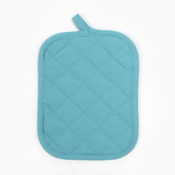 Набор кухонный «Этель»: варежка-прихватка 18×30 см, прихватка 18×21 см, цвет бирюза