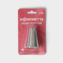 Насадка кондитерская KONFINETTA Закрытая звезда, d=3 см, выход 1.8 см, нержавеющая сталь  фото 5