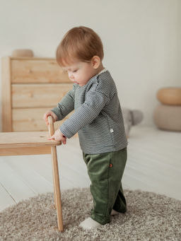 Брюки вельветовые "Олива" 0+