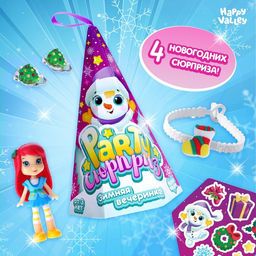 Игрушка-сюрприз Partyсюрприз: Зимняя вечеринка, МИКС
