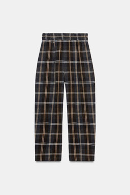 ZW COLLECTION CHECK TROUSERS - Zara фото 8