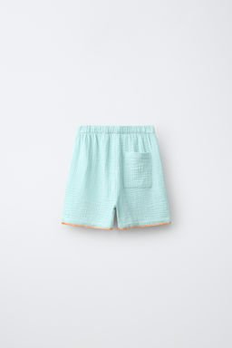 6-14 A?OS/ PIJAMA TEXTURA BOLSILLO / Verde agua - Zara фото 7