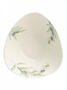 Салатник 1100мл белый фарфор - Lucky фото 4