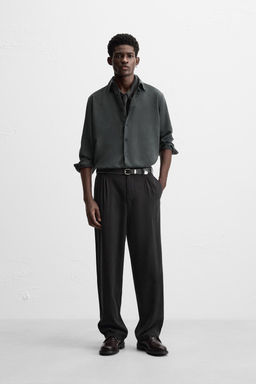 FLOWING SHIRT WITH POCKET - Zara фото 20