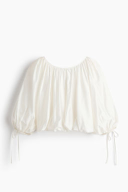 Blusa oversize con lazadas - H&m фото 2