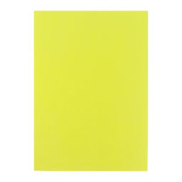 Бумага цветная Calligrata, А4, 50 листов, жёлтая, неоновая, 80 г/м²